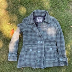 Billabong Tweed Coat Jacket